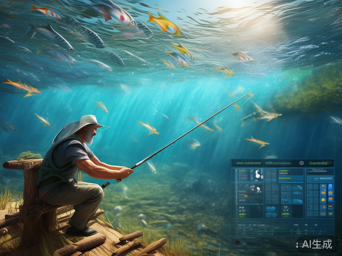 在实际操作中，许多高手都善于通过观察鱼的移动轨迹与